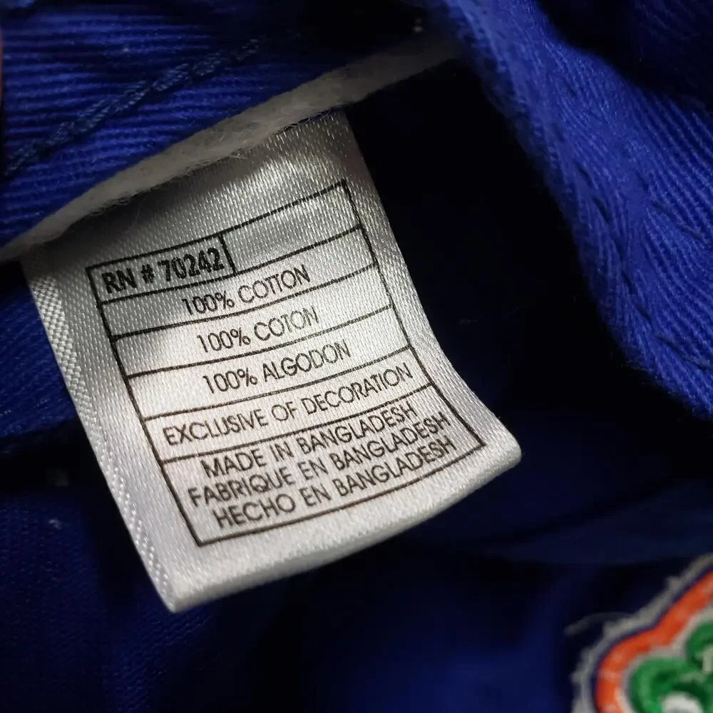 Florida Gators Hat Cap Strap Back Top Of The World Youth One Size Blue Football
